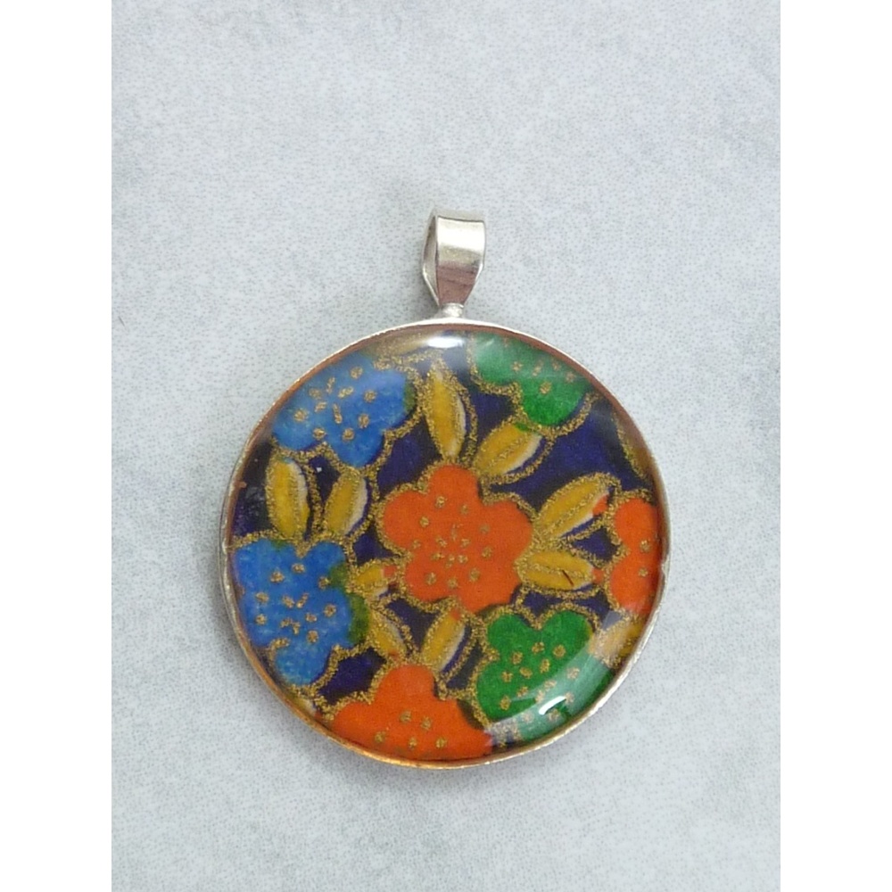 Floral 925 Sterling Silver Pendant